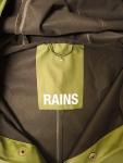 RAINS Waterproof Unisex Jacket - Size M - Evergreen