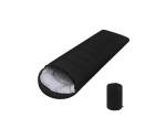 3-Season Mummy Camping Sleeping Bag - Black