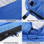 Warm Waterproof Sleeping Bag for Big & Tall