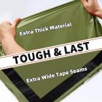 2-Pack Waterproof Emergency Sleeping Bags for Camping