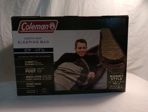 Coleman North Rim Mummy Sleeping Bag for Adults