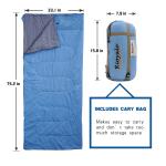 Ultralight 3-Season Waterproof Sleeping Bags for Adults