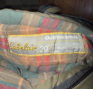 Cabela's Outfitter XL Sleeping Bag - Rectangle Design
