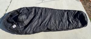 Wiggy's Mummy Sleeping Bag with Insulation - Black