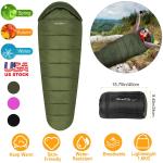 0 Degree Waterproof Sleeping Bag for Camping