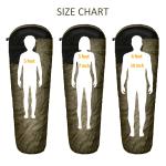 0 Degree Winter Mummy Sleeping Bag for Adults