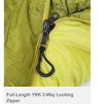 Chugiak 30F Long Sleeping Bag with Carrying Bag