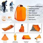 Sierra Madre Waterproof Emergency Sleeping Bag 84"x36