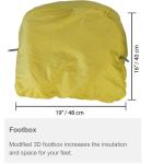 Chugiak 30F Long Sleeping Bag with Carrying Bag