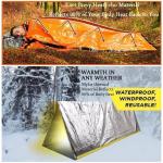 Sierra Madre Waterproof Emergency Sleeping Bag 84"x36