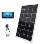12V 350W Solar Panel with 20A Charge Controller