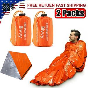 Emergency Sleeping Bag Set for Camping Survival