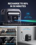 Anker SOLIX C300 Portable Power Station for Camping