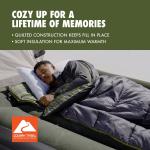 Oversized 30-Degree Rectangular Camping Sleeping Bag