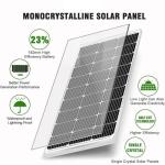 12V 350W Solar Panel with 20A Charge Controller