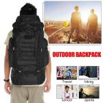 80L Military Tactical Backpack for Hiking and Camping