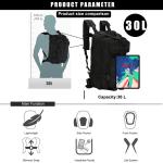 30L Tactical Backpack for Hiking and Camping