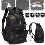 40L Tactical Backpack for Hiking and Camping