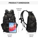 40L Tactical Backpack for Hiking and Camping