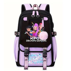 Kpop Demon Hunters Backpack for Teens and Students