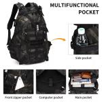 40L Tactical Backpack for Hiking and Camping