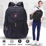 Large Waterproof Men's Backpack for Travel and School
