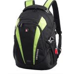 Swiss 14" Waterproof Travel Laptop Backpack Black