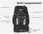 80L Tactical Military Backpack for Camping and Hiking