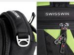 Swiss 14" Waterproof Travel Laptop Backpack Black