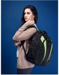 Swiss 14" Waterproof Travel Laptop Backpack Black