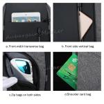 Waterproof Anti-Theft USB Charging Backpack