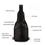 Men's Tactical Sling Backpack for Outdoor Adventures
