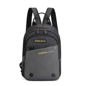 Lightweight Men's Nylon Travel Crossbody Backpack