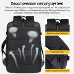 50L Waterproof Backpack for Travel and School