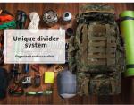 80L Tactical Military Backpack for Camping and Hiking