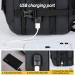 50L Waterproof Backpack for Travel and School