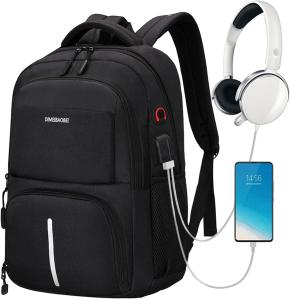 Men’s Travel Backpack with Anti-Theft Laptop Compartment