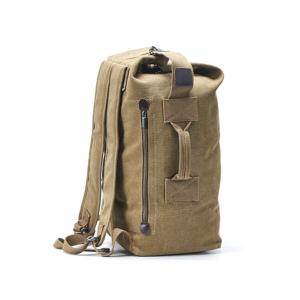 Men's Trendy Canvas Travel Backpack for Camping