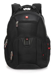 Waterproof 16-Inch Swiss Backpack - 38L Black