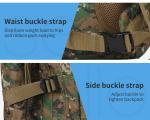 80L Tactical Military Backpack for Camping and Hiking