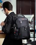Waterproof 16-Inch Swiss Backpack - 38L Black