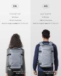 Tomtoc 28L Travel Backpack - TSA Friendly & Water-Resistant