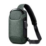 Anti-Theft Sling Backpack with USB Charging Port