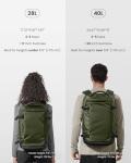 Tomtoc 28L TSA-Friendly Travel Backpack for Laptops