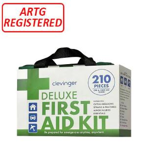 210-Piece Emergency First Aid Kit for All Needs