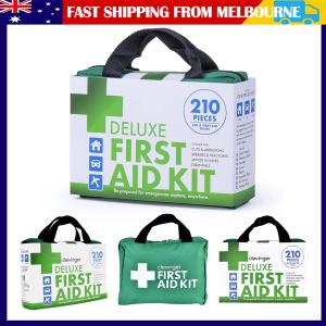 210-Piece Emergency First Aid Kit for Travel