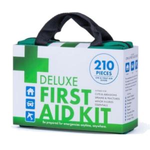 210-Piece Emergency First Aid Kit for Travel