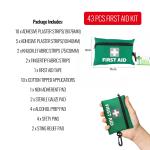 Emergency First Aid Kit for Travel and Family