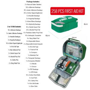 Comprehensive Emergency First Aid Kit for Families