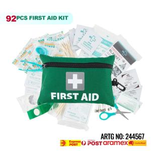 92-Piece Compact Survival First Aid Kit